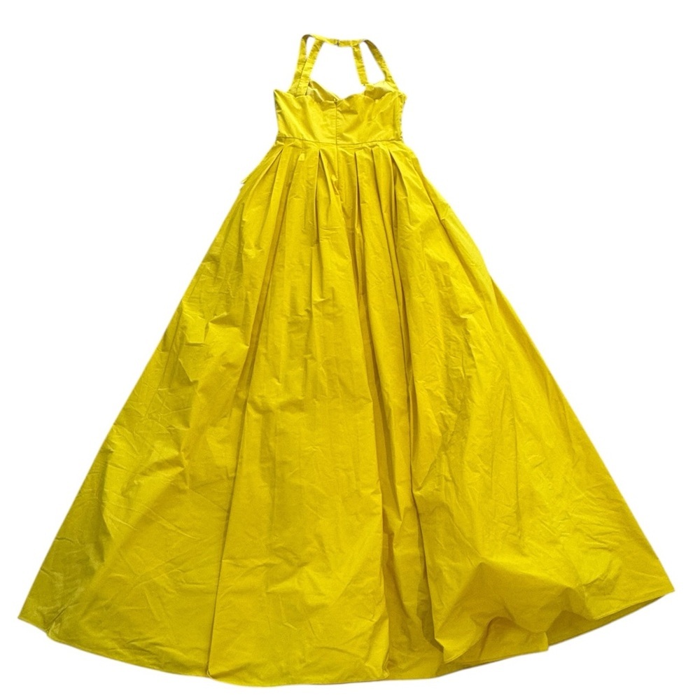 MARCHESA**Elegant Yellow Ball Gown Evening Dress***US 6***$995 - Picture 7 of 8